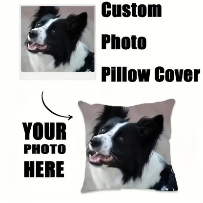 Personalize your favorite celebrities, pets, and more with our custom photo pillows. Double-sided print on soft plush fabric, perfect for sofa, bed, and car cushions.