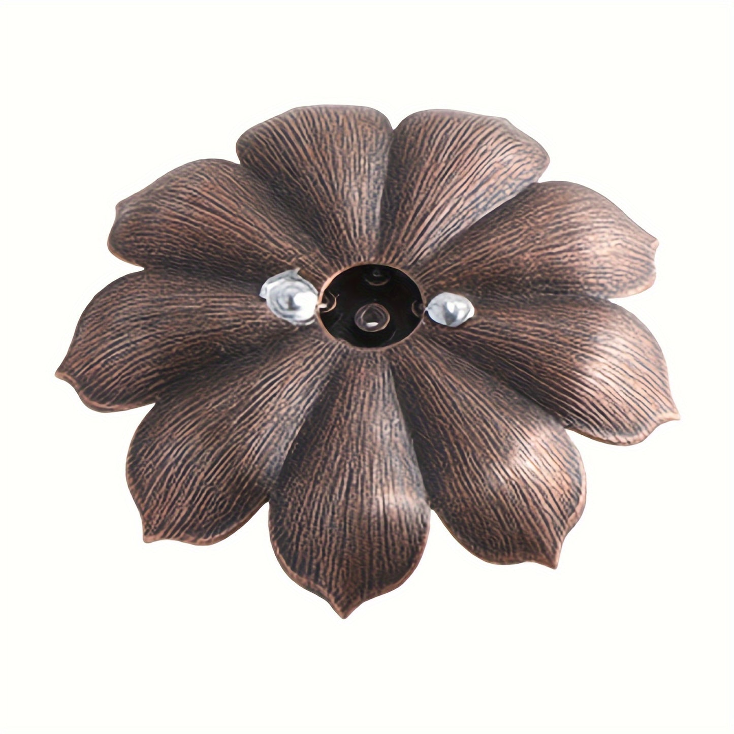 Alloy Lotus Incense Burner for Zen Aromatherapy