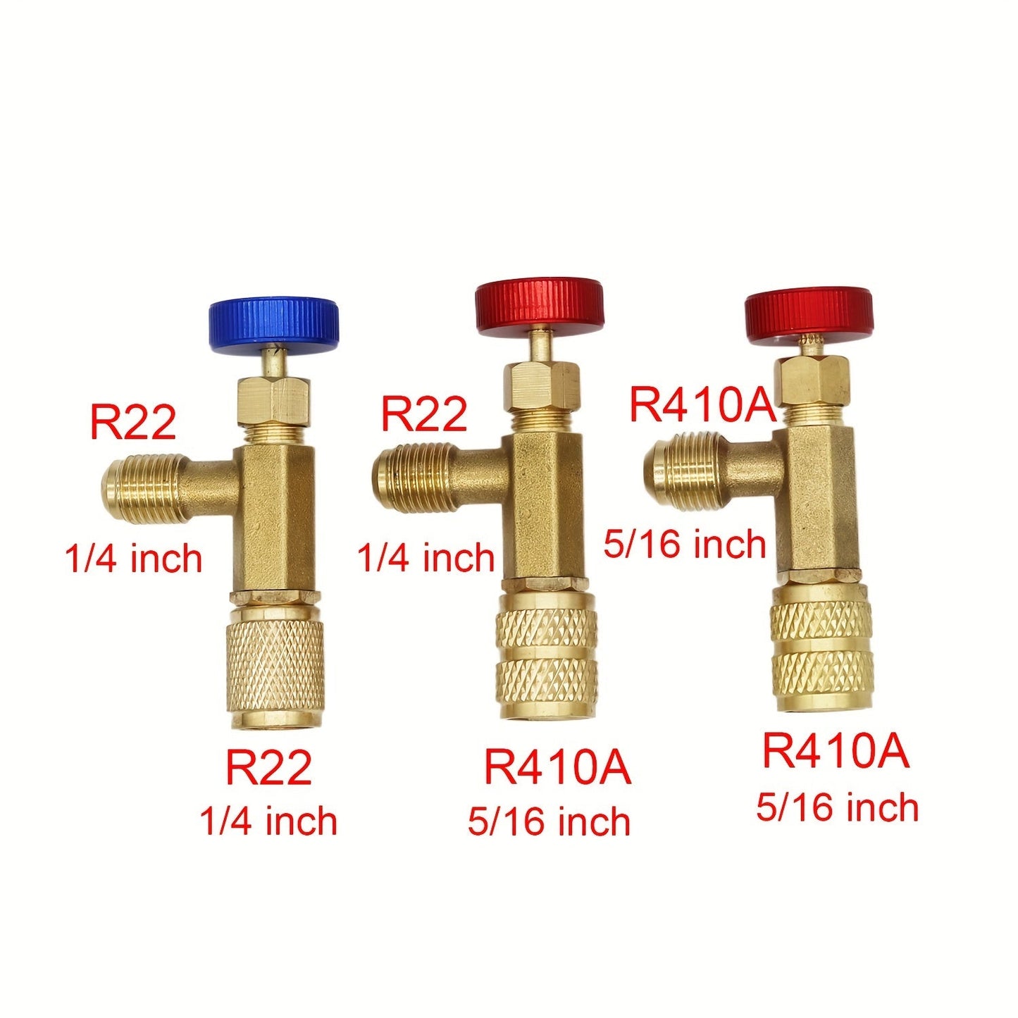 R410a Premium Air Conditioner Adapter, Liquid Filling Pipe Connector, Fluorine Pipe Adapter from R22 to R410, Additional Accessories