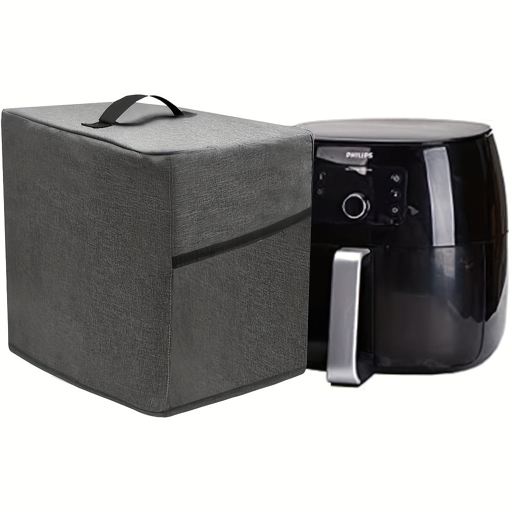 Protect your air fryer with our reusable dust cover, designed to fit models ranging from 2.99 to 6.02L. Made from durable polyester, this cover is perfect for both kitchen and restaurant appliances. Measures 35.56x26.67x30.48cm and is ideal for winter