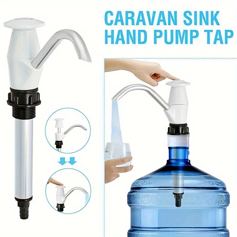 RV Sink Hand Pump Tap: Perfect for RVs, Outdoor Use, Barbecues, and Around the House - Does Not Need Electricity