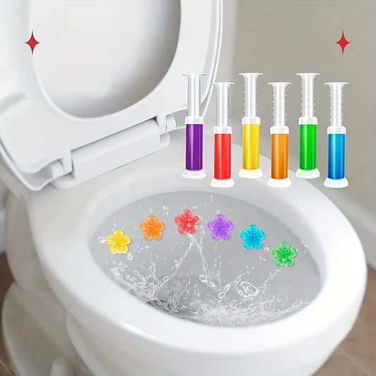 Toilet Gel Stamp - 1 Pack, Scented Cleaner for Bathroom, Restroom, and Home Cleaning, Air Freshener for Toilet Bowl