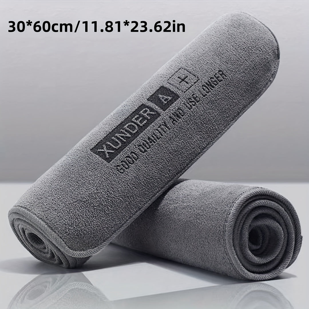 UltraSoft Microfiber Car Wash Towel for Auto Detailing and Polishing, Quick-Dry Absorbent Cloth made of Polyester Fiber, Uncharged and Battery-Free