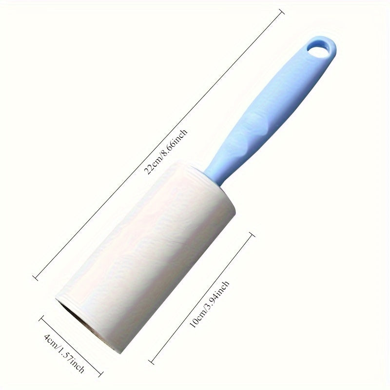 Portable pet hair remover roller for dog and cat fur, ideal for clothes and furniture. It is easy to clean and reusable.