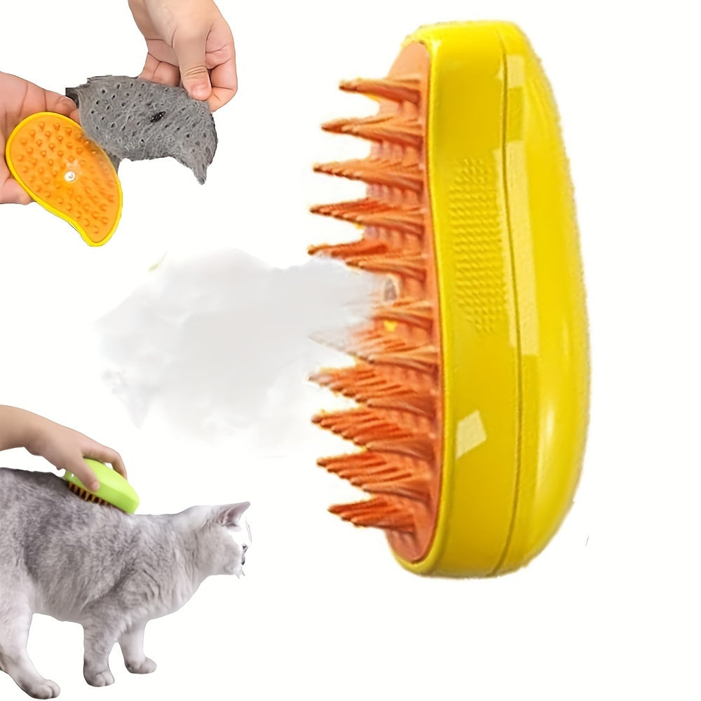 Pet care grooming brushes with floating hair removal and massage combs for cats, charging cat comb.