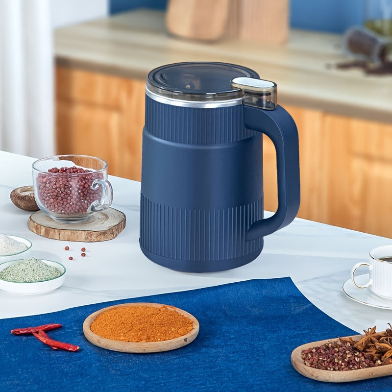 Electric coffee bean grinder also functions as a powerful spice and nut grinder with one-touch control.