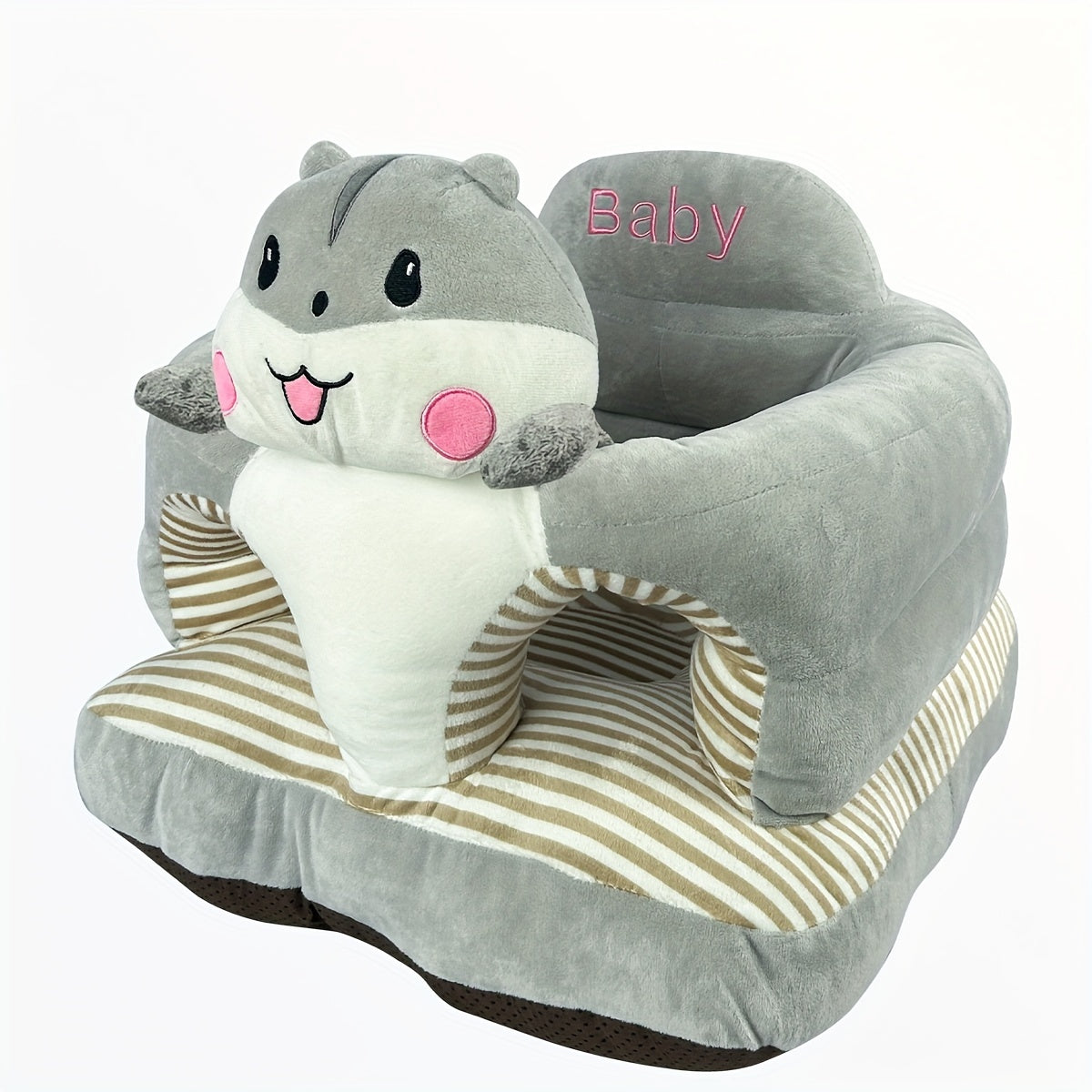 Adorable Cartoon Sofa for Kids, Helps Improve Sitting Posture, Backrest and Cute Design, Perfect Room Decoration