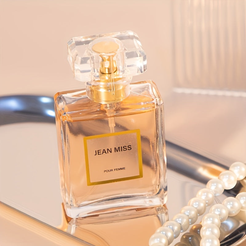 Jean-Miss Elegant- Sensual floral fragrance for women- Ideal for dates and parties- Alcohol-based, formaldehyde-free.