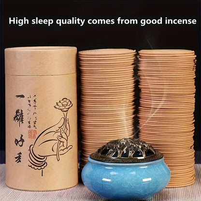 96pcs of Aromatherapy Incense Plates with Agarwood, Sandalwood, and Lavender for Yoga, Meditation, and Fitness. Each plate lasts 4 hours, ideal for deodorizing and adding fragrance to your home, office, or indoor space. Features Lavender and Osmanthus