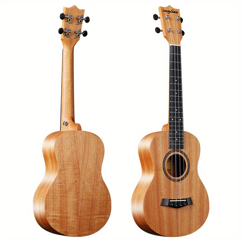 21/26 Inch Whole Mahogany/Spruce-Mahogany Soprano Ukulele Guitar, Musical Gifts, Hawaiian Mini Guitar, Eid Al-Adha Mubarak