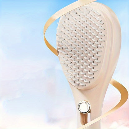 Magic Retractable Hair Comb: Anti-Static, Portable Scalp Massage Brush for All Hair Types, Easy Detangling & Styling, Durable Rubber Bristles