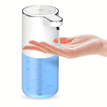 380ml wall-mounted automatic sensor liquid dispenser for hand soap with rechargeable feature.