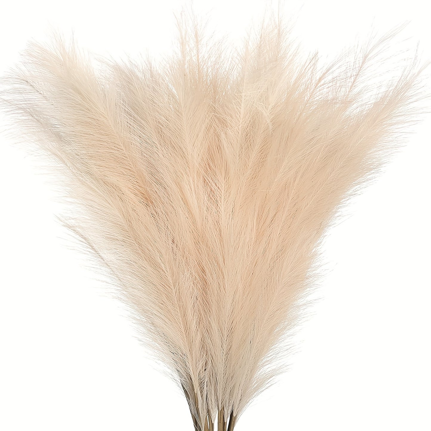 16 pieces of 70.1cm faux long pampas for bohemian style vase filling and floral decorations at weddings, festivals, parties, and home decor. Ideal for table centerpieces and bouquets.