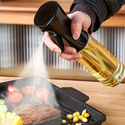 Multipurpose Olive Oil Sprayer perfect for cooking, salads, and BBQ - Sturdy plastic kitchen tool for cooking spray, olive oil, salads, barbecues, and baking.