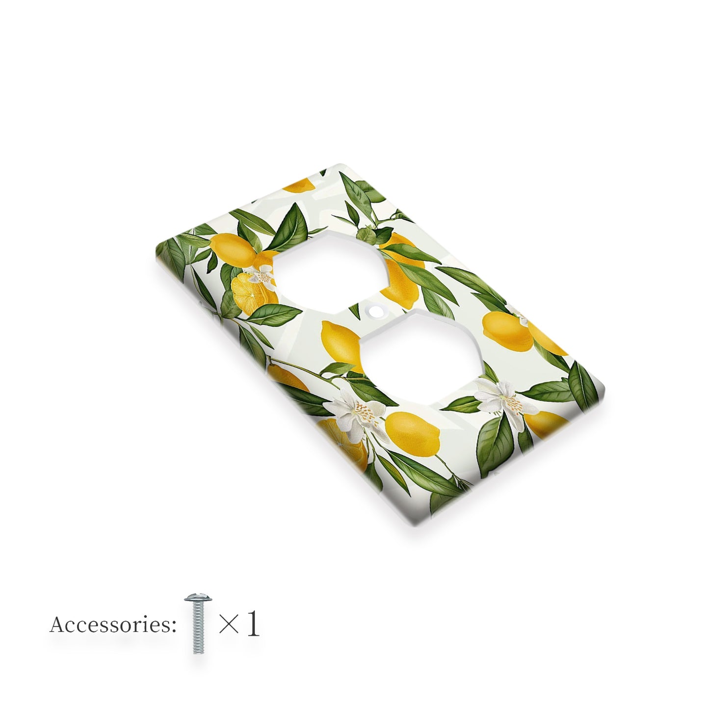 Lemon Tree Decorative Light for Switch Cover, Easy Install, Bedroom & Bathroom Wall Decor.