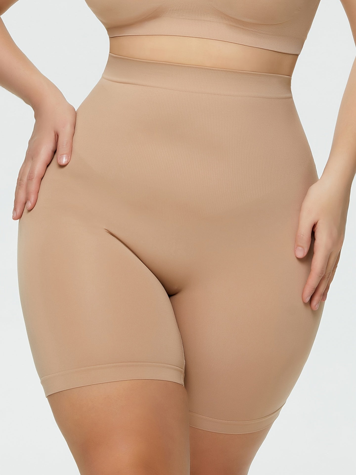 High-waist Shaping Panties with Tummy Control and Butt Lifting, Comfy Legs Shaping Underwear.