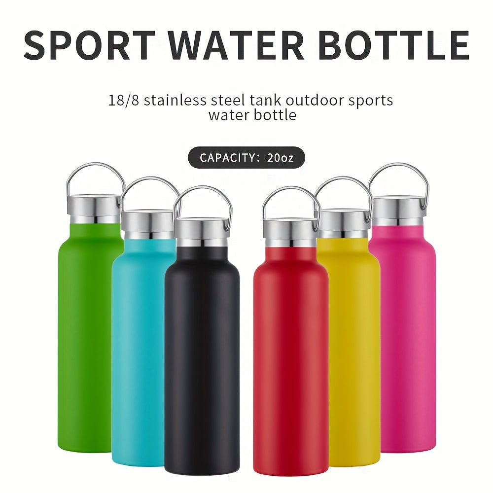 20oz Watersy Insulated Stainless Steel Water Bottle with Vacuum Sealed BPA-Free Design. Perfect for Outdoor Activities and Holiday Gifts. Hand wash only.