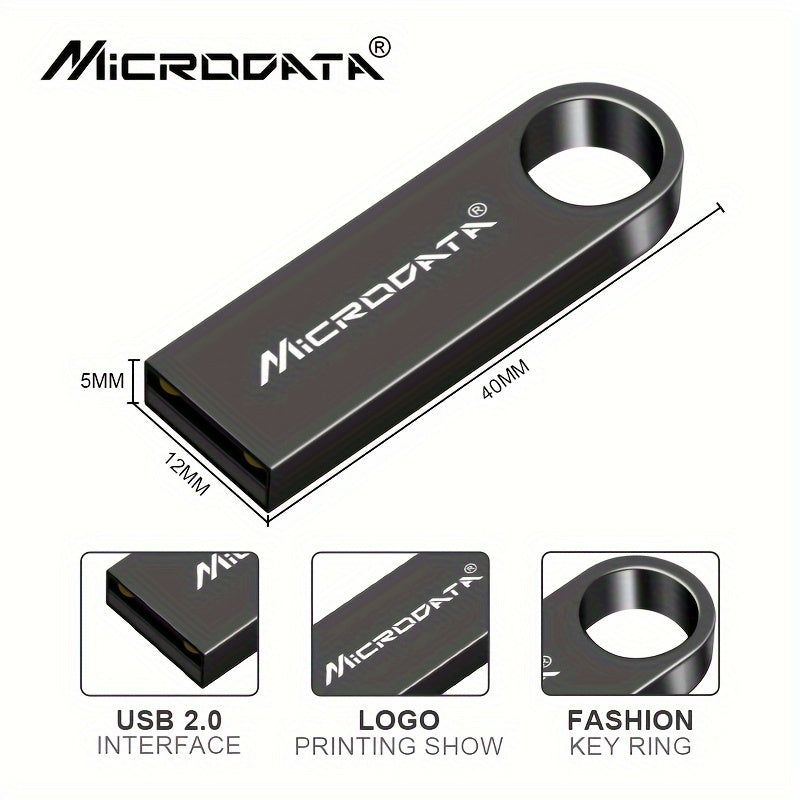 MiCRODATA USB 2.0 Pen Drive in various sizes and colors with metal casing and E9 Card