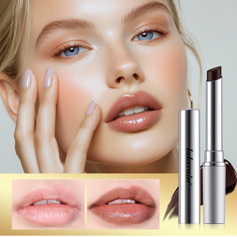 INTERVERFINAL Honey Kiss Hydrating Lip Balm with Vitamin E - Matte finish, Brown shades for all skin types.