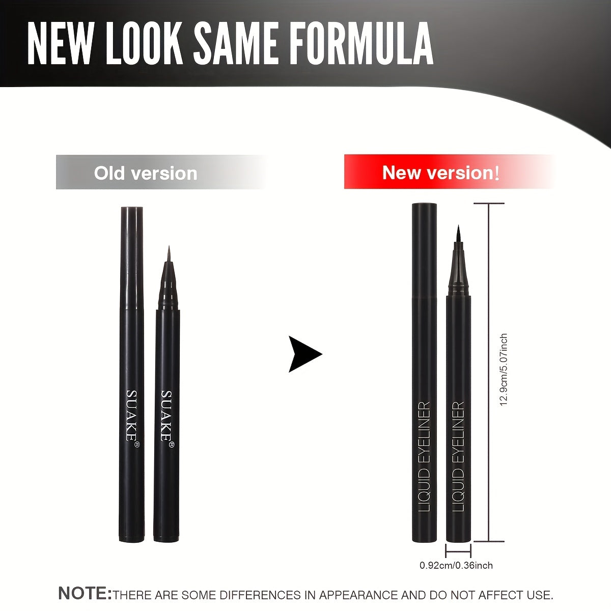 Quick-dry eyeliner pencil for long-lasting, smooth, matte finish that is waterproof and smudge-proof.