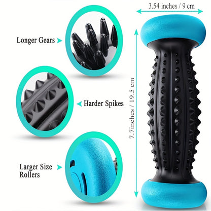 1pc foot massager, for relaxing feet, legs, and hand muscles, with foot roller, great for home fitness and yoga, ideal holiday gift.