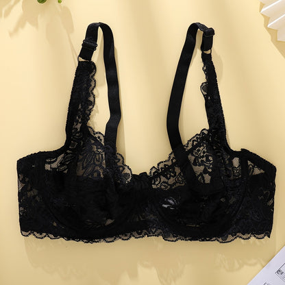 Women's Floral Lace Underwire Bra