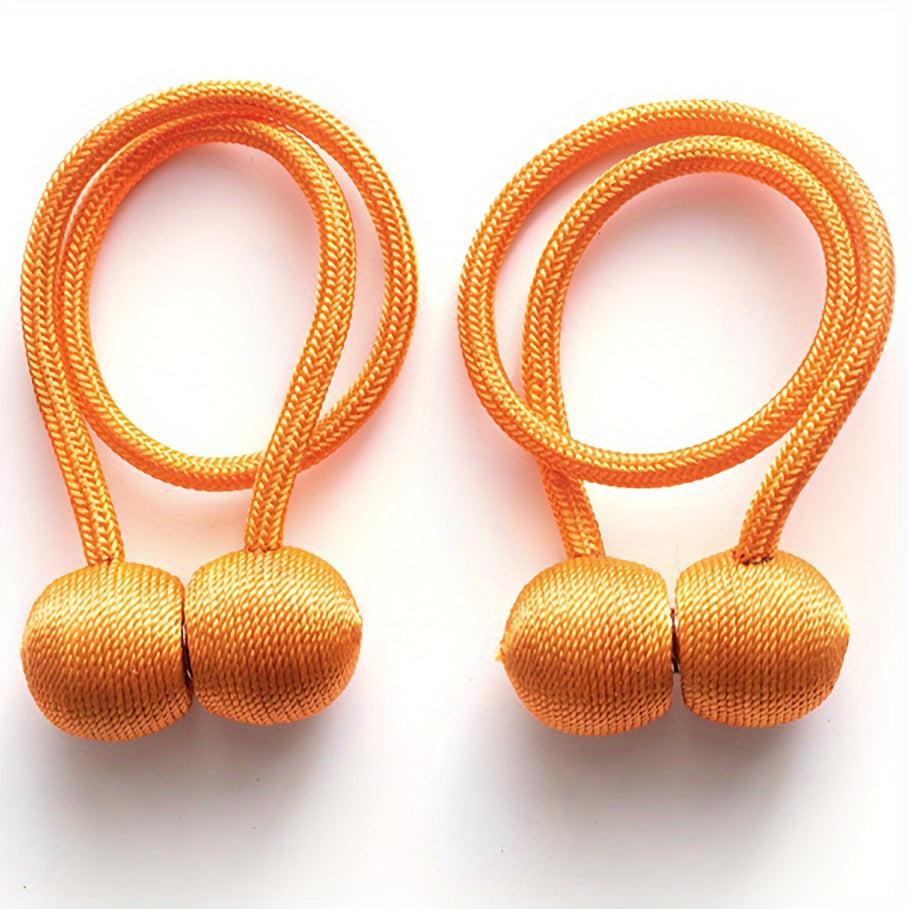 2 Earphone-style Magnetic Buckle Hooks for bathroom shower curtains