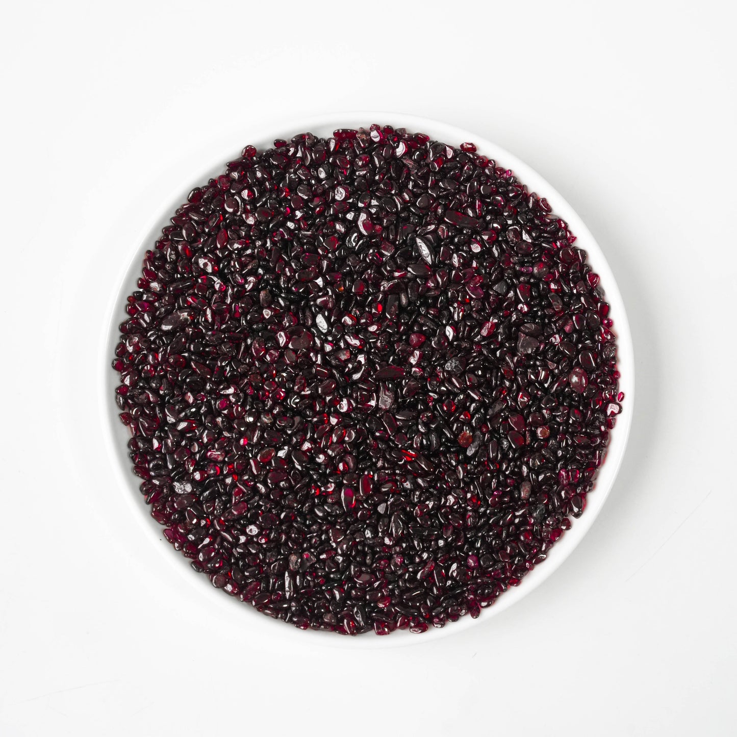 Authentic natural garnet gravel - polished stones for fish tanks, gardens, and gifts. Ideal for aquatic species.