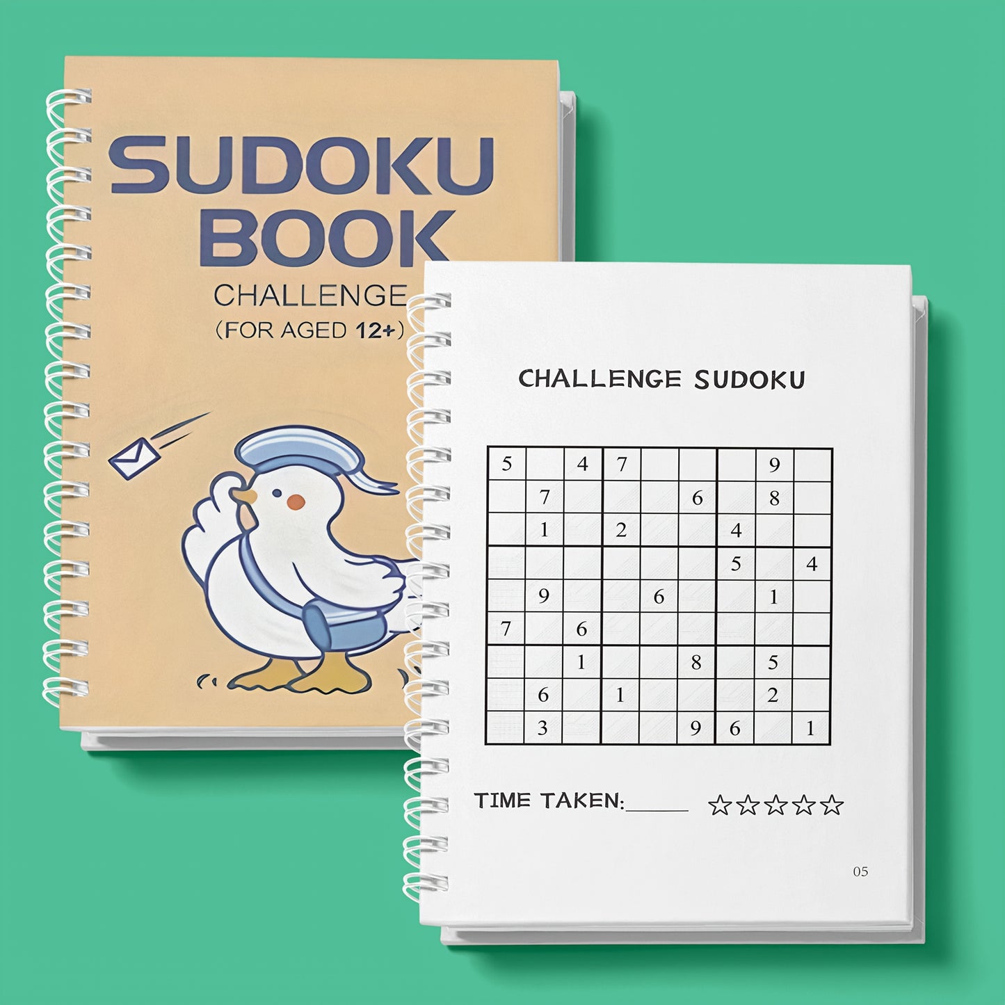 1pc ZHIDIAN INTERNATIONAL (USA) LLC Challenge Sudoku Book for Kids - English Edition, Published 2024-05-01, Boosts Logical Reasoning & Focus