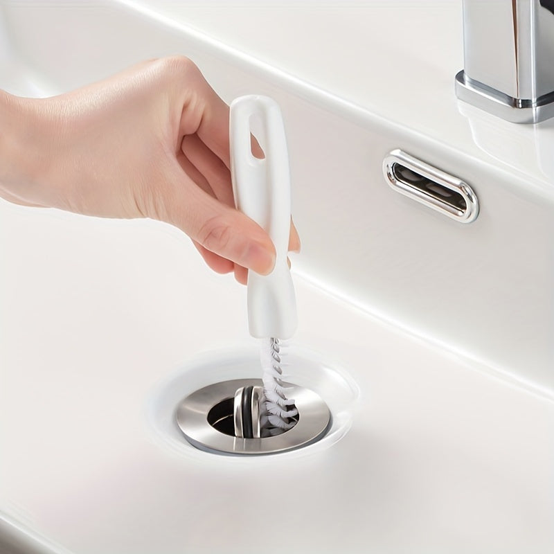 Introducing the versatile Drainage Cleaning Brush - a Hair Catcher and Manual Clog Remover for Sewage Pipes. Perfect for Bathroom and Kitchen Sink Drainage, this Household Plumbing Tool is convenient for Home Maintenance. Get yours today!