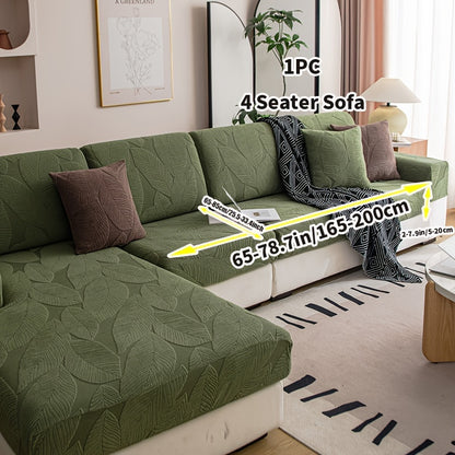 Durable Jacquard Sofa Cover suitable for all seasons, washable and stretchable, designed for modern style sofas in living rooms, offices, and homes. Easy to maintain with anti-slip features and suitable for single, double, triple, or quadruple seats.