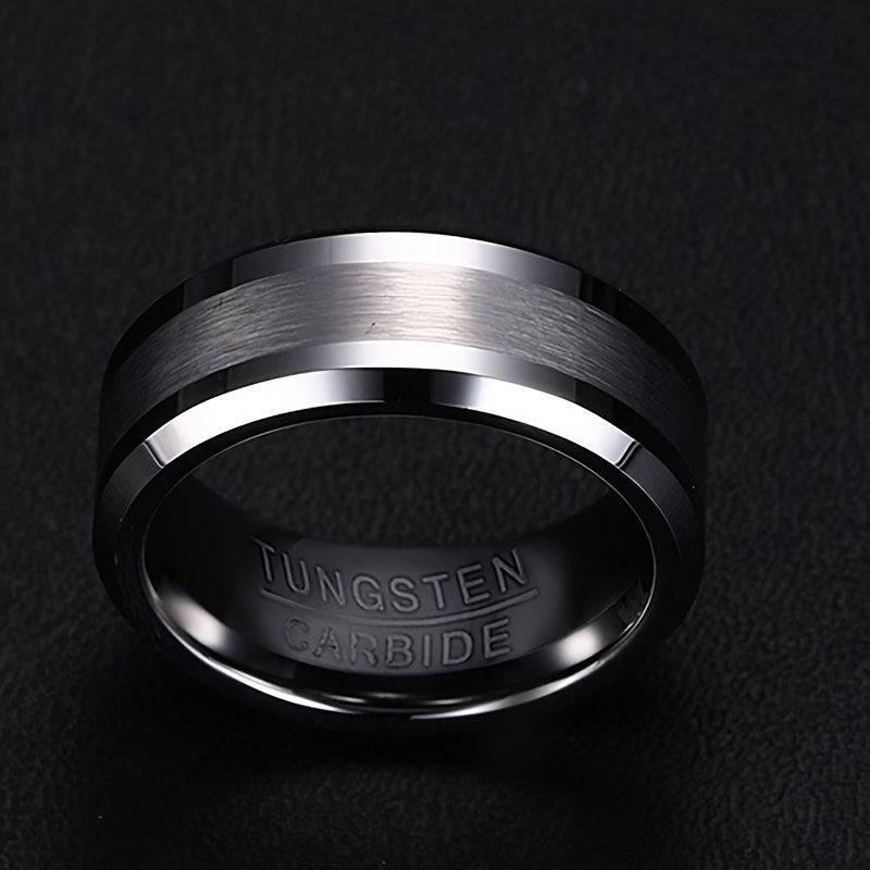 Top-of-the-line Men's Tungsten Steel Ring Available Now at a Discount on Amazon