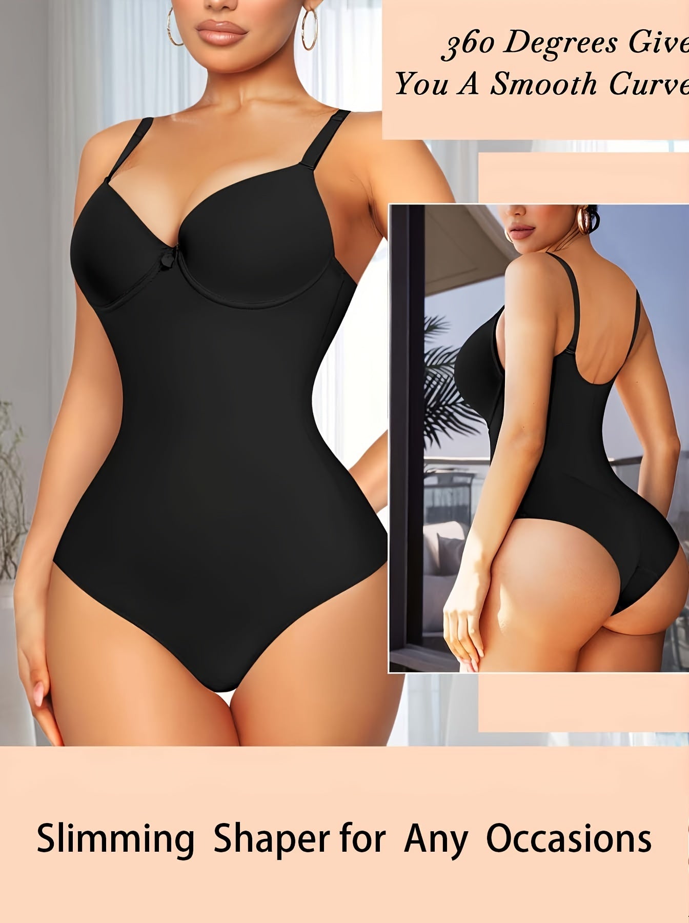 Shaping Bodysuit for Women, Tummy Control Body Shaper