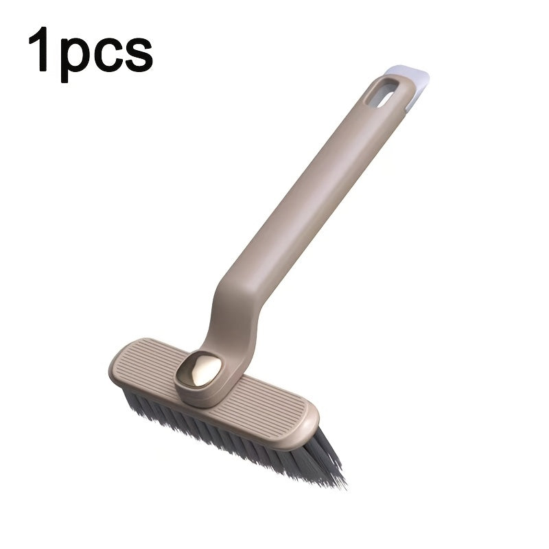 Get the job done with ease using our 3-in-1 Tile Cleaning Brush made of durable polypropylene. Featuring a 360° rotating head and reusable scrubber, this tool is perfect for cleaning bathrooms and kitchens. Ideal for walls, floors, and window tracks, the