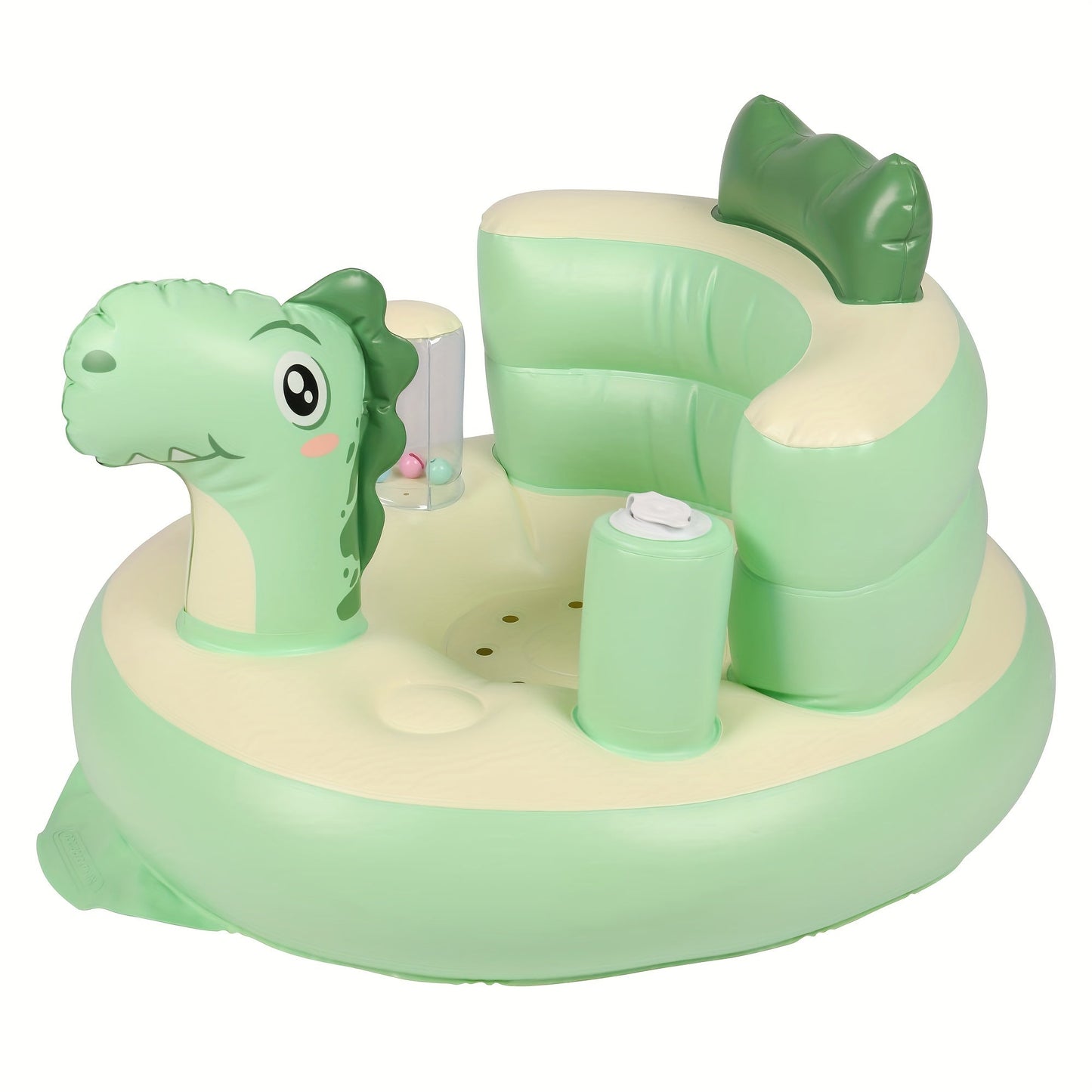 The GOARD Inflatable Baby Chair is a convenient and versatile choice for parents with young children. This chair comes with a built-in air pump, making it easy to inflate and set up. The PVC baby floor seat support cushion provides comfort and stability