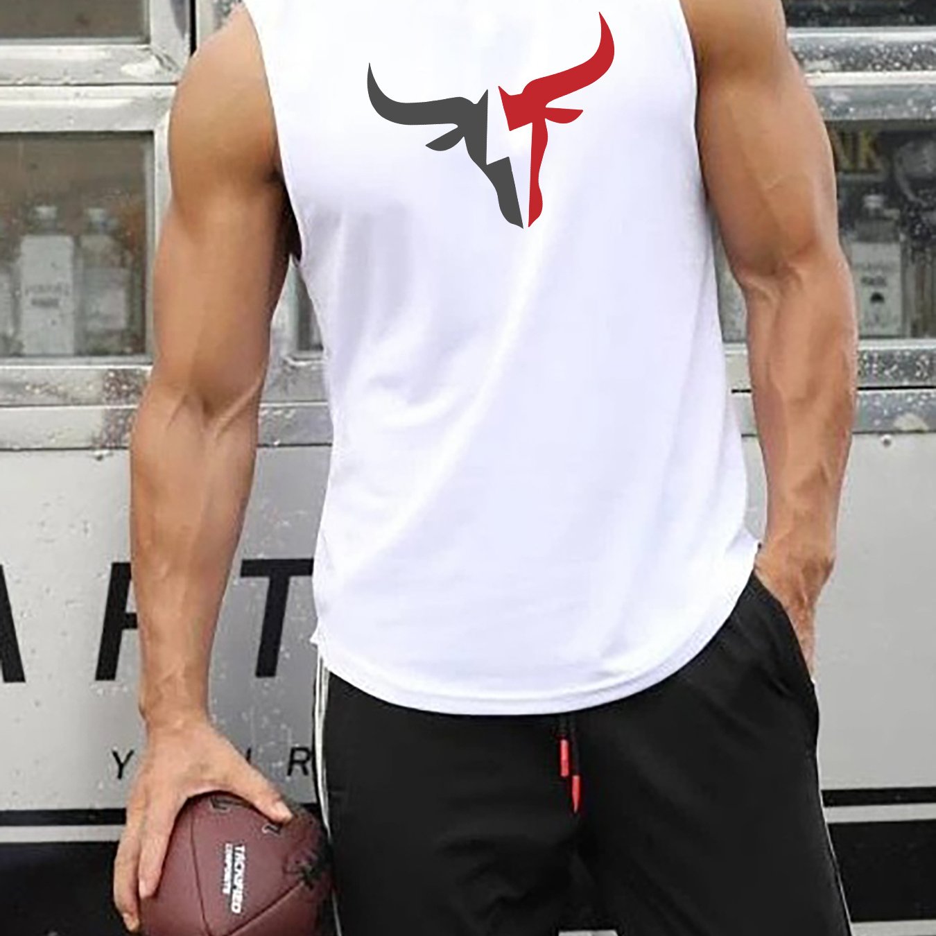 Summer performance tank tops for men; breathable, quick-drying fabric; muscle fit; crew neck; solid color basketball vests.