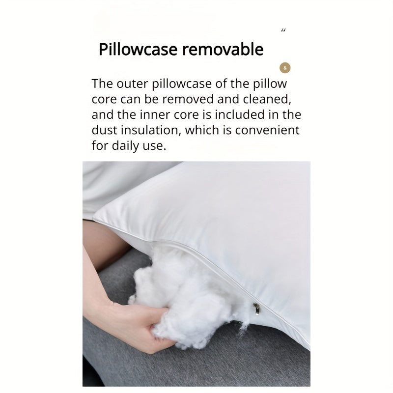 Choose from a range of sizes in our 1pc Adult Home Single Pillow Core. Made with thickened brushed fabric and filled with soft and high elastic 7D polyester fiber, this pillow is perfect for student bedrooms, living rooms, hotels, and B&Bs.