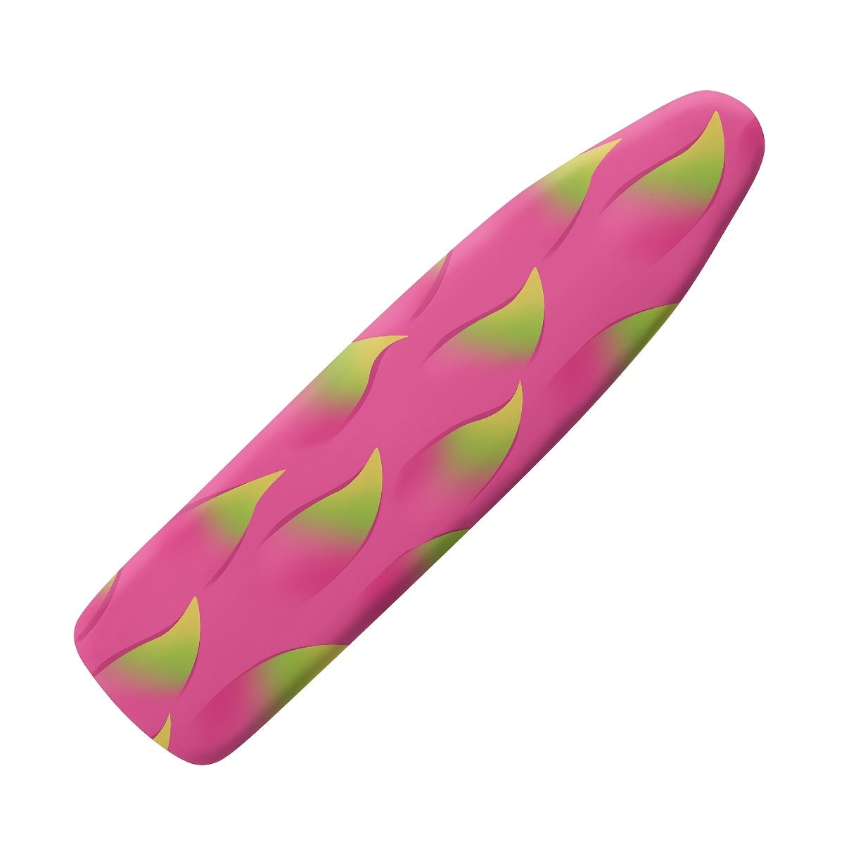 Give your ironing board a fresh look with the colorful Fruit Prints Ironing Board Cover & Pad. Featuring a thick padding, measuring 38.1x137.16 cm, and an elastic edge for a secure fit, this cover is also stain resistant and offers protective properties.