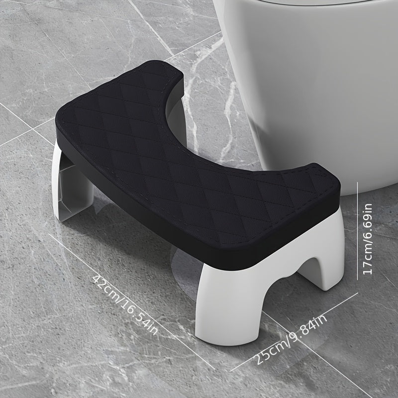 1pc Adult Squat Toilet Stool, Waterproof, Halloween/Christmas Gift Decoration.