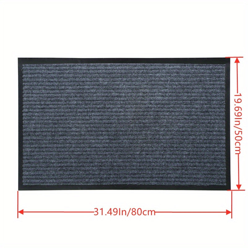 Welcome your guests with this non-slip, anti-fatigue front door mat. Perfect for both indoor and outdoor use, this entryway mat is ideal for any home setting including the family room, living room, kitchen, bedroom, farmhouse, hallway, or laundry room.