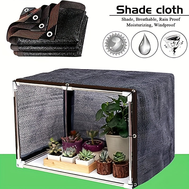 1pc Breathable Mesh Shade Cloth with Grommets for Outdoor Sun Protection in a variety of sizes for garden, balcony, yard, garage, swimming pool, animal houses.