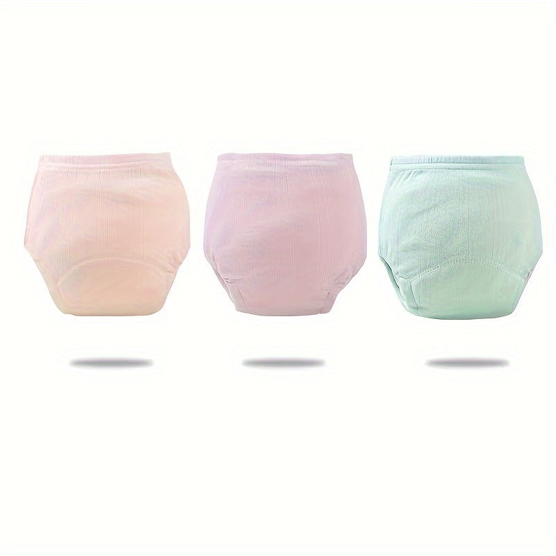 One piece of solid color training pants, reusable diaper, teaching pants, fabric diapers, breathable diaper