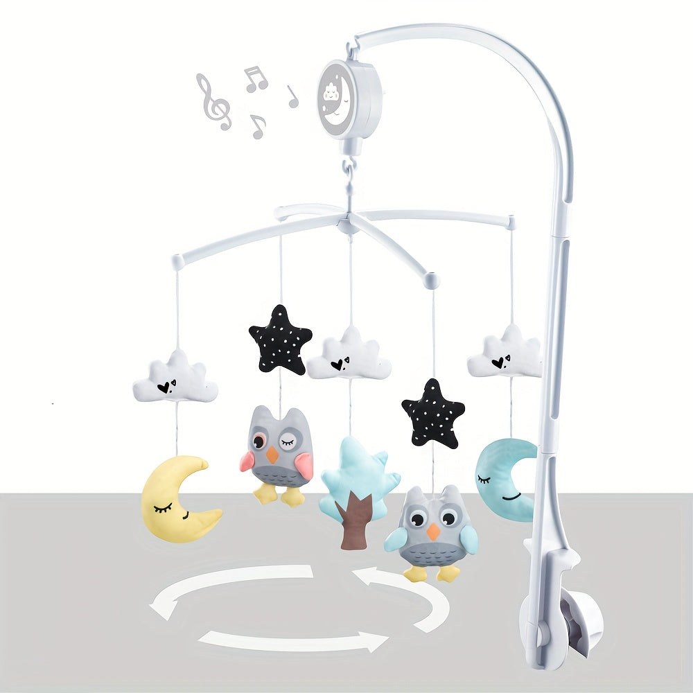 Musical Baby Bed Bell Cartoon, Manual Baby Crib Bells with Popular Gifts