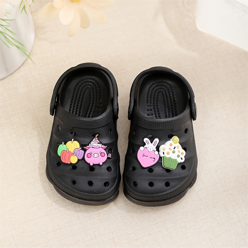 Children's Croc-style EVA slides: lightweight, durable, all-season sandals for ages 14 and under.