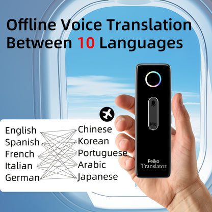 Durable gadget supports 136 languages for accurate two-way translation on-the-go.