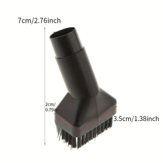 Mini Vacuum Cleaner Attachment Set includes 4 pieces: Dusting Brushes, Plastic Connector Nozzle Head for Home Cleaning Tasks