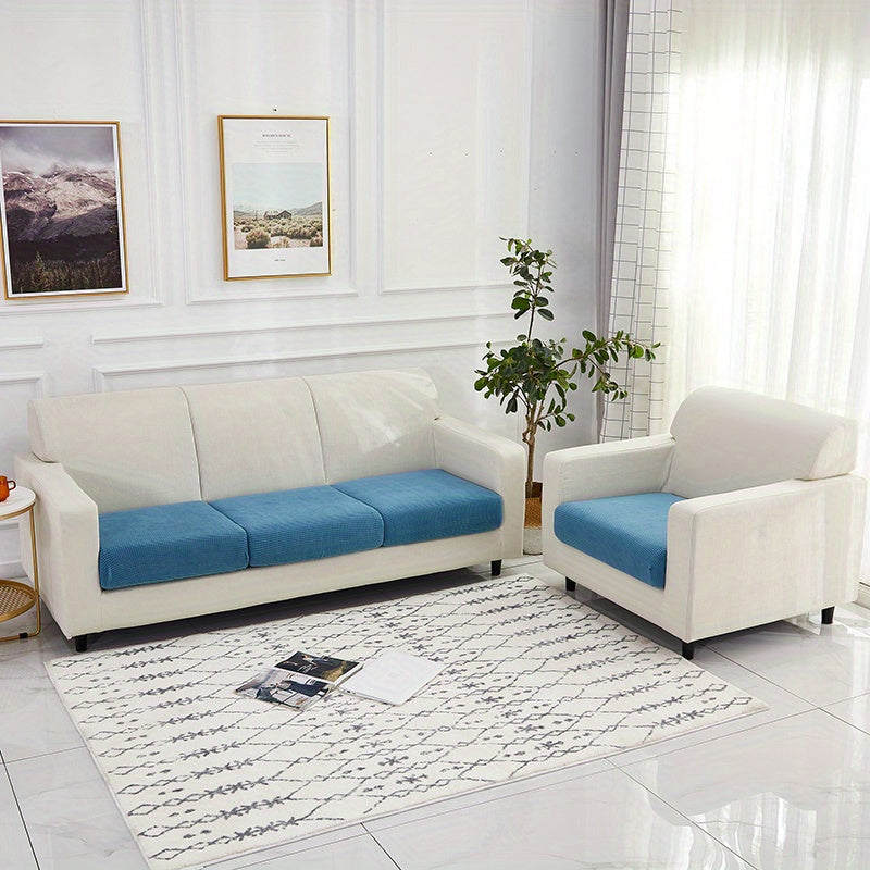 One thickened corn velvet sofa cushion cover.