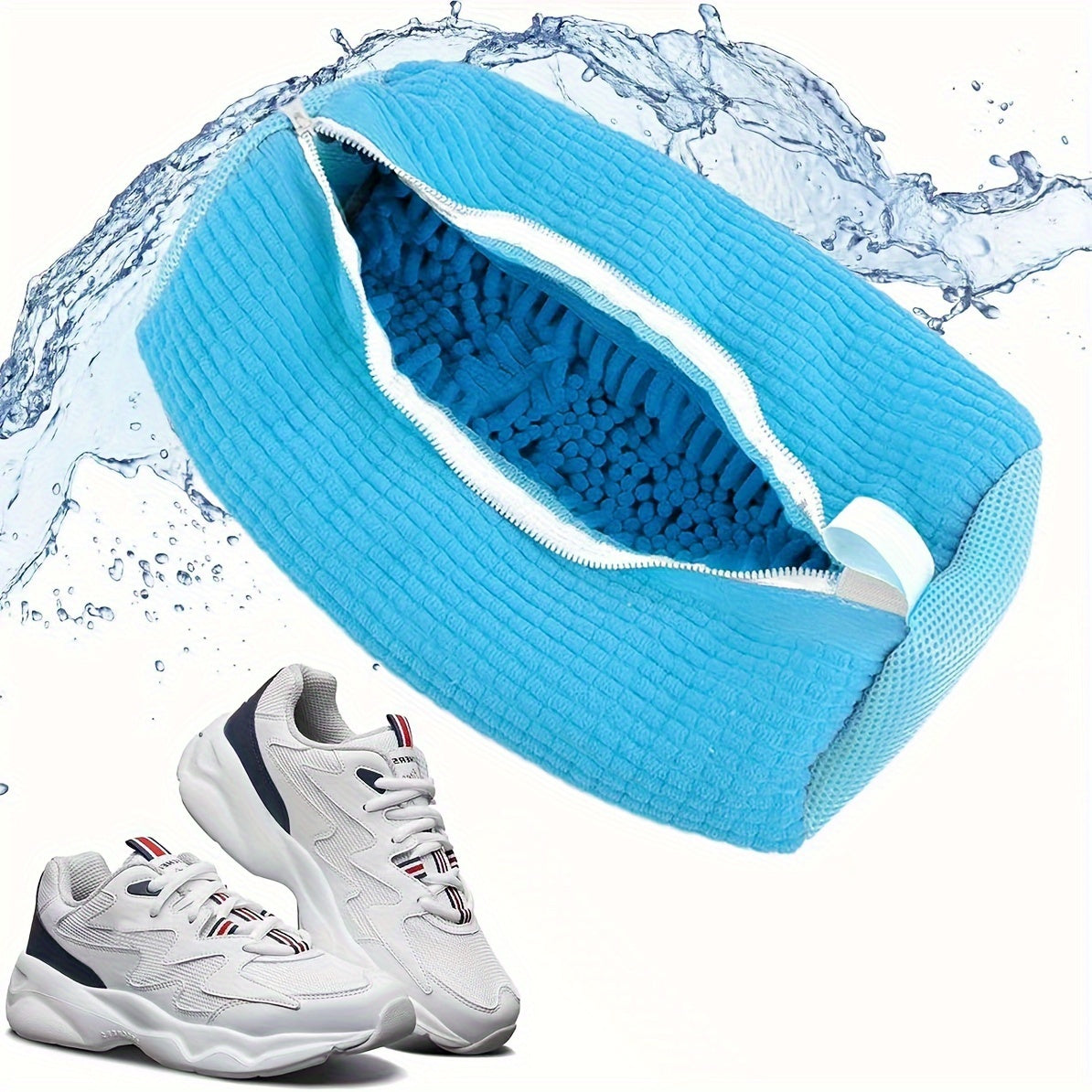 Durable Shoe Washing Bag for Washing Machine, Lazy Artifact Specializing in Shoe Care, Protects Shoes from Deformation, Laundry Organization & Storage Solution