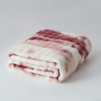 [Top Pick] Snuggly Fleece Throw Blanket - Luxuriously Soft, Cozy, and Fluffy for Relaxing on the Couch, Bed, or On-the-Go - Perfect Present in Coffee, Charcoal Gray, Cream, Blue, or Burgundy