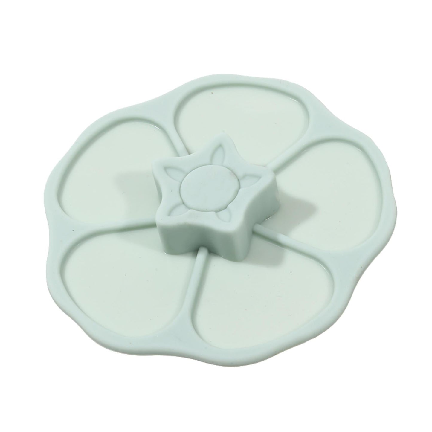 Silicone Cup Lid in the Shape of a Flower - Safe for Food Contact, Leak-Proof, Dust-Proof, Clean Cover for Drinks